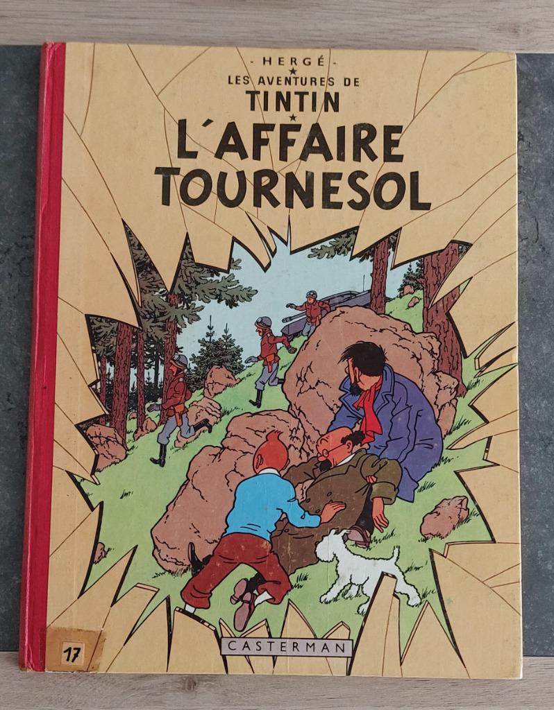 Tintin " l'affaire Tournesol" - B 22 bis - Hergé, Livres, Enlèvement ou Envoi, Une BD, Utilisé, Hergé.