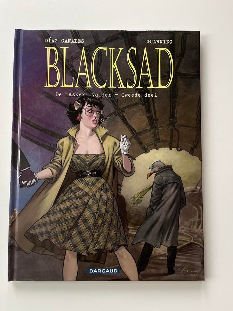 Blacksad De maskers vallen hardcover nieuwstaat, Ophalen of Verzenden