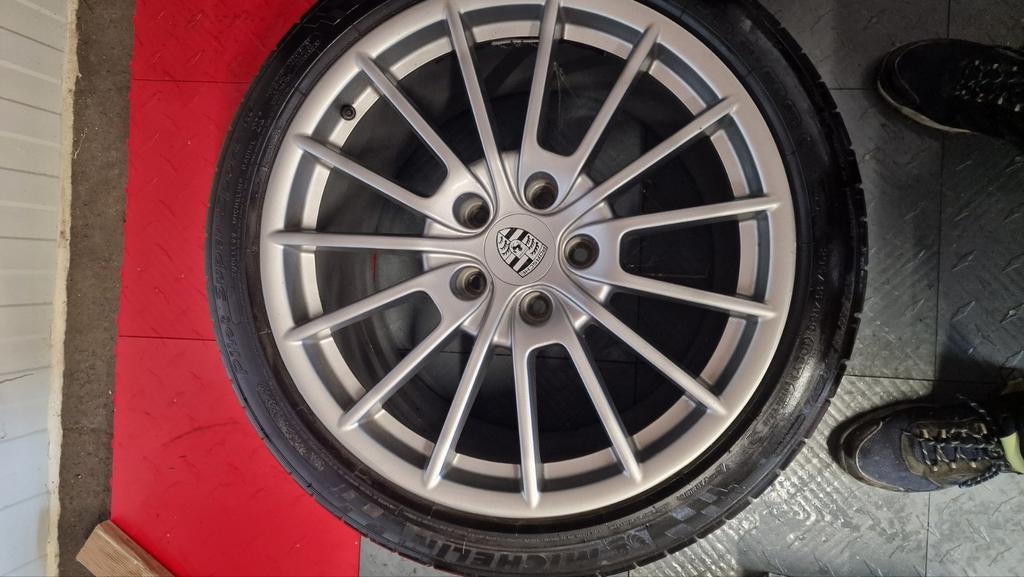 Jantes porsche 20 pouce avec pneus, Enlèvement, Pneus été, Pneu(s)