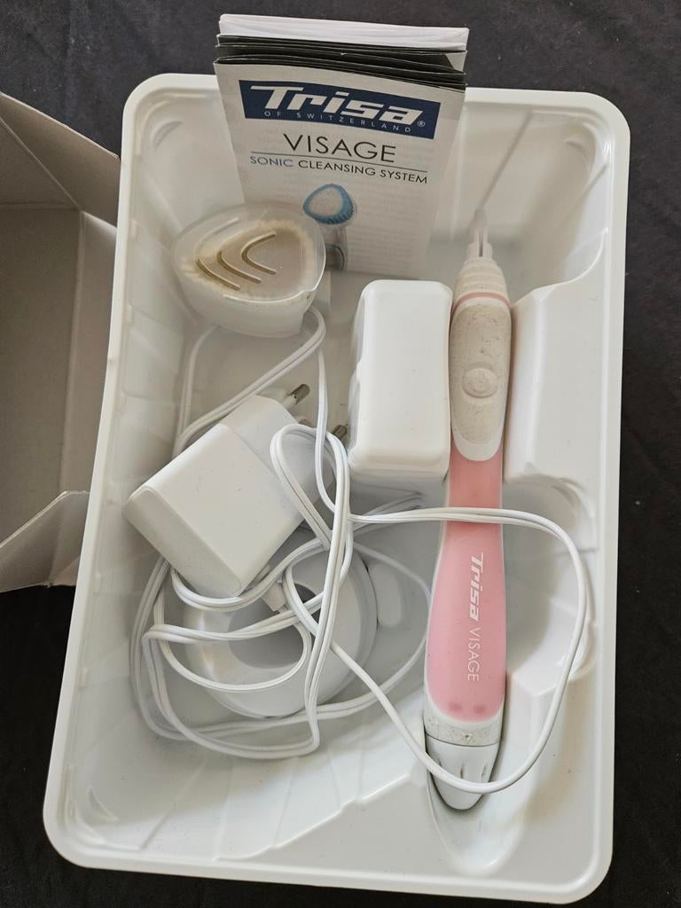 Elektrische borstel voor gezichtsreiniging, Ophalen of Verzenden, Reiniging