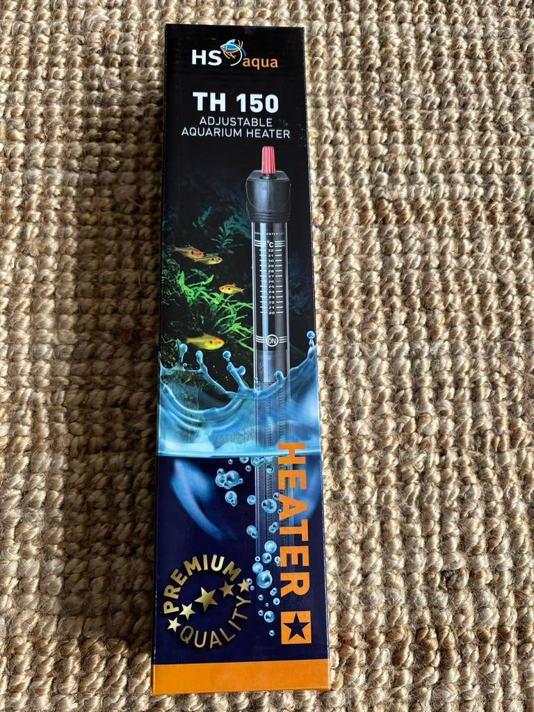 HS Aqua Glass Aquarium Heater & Protector TH-150 NIEUW, Enlèvement ou Envoi, Neuf, Éclairage ou Chauffage