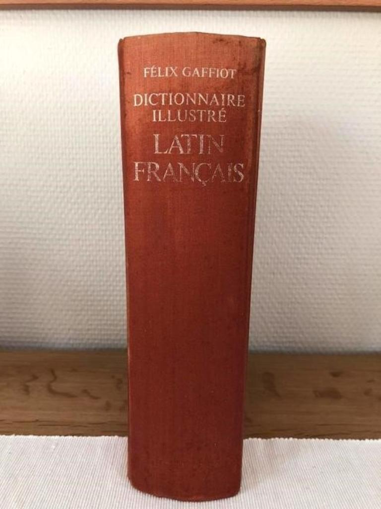 Dictionnaire illustré Latin-Français, F. Gaffiot, Livres, Enlèvement ou Envoi, Latin, Utilisé, Félix Gaffiot