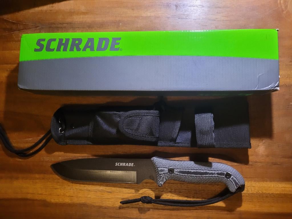 SURVIVAL/BUSHKRAFT KNIFE - SCHRADE SCHF52M - USA - Nieuw, Ophalen