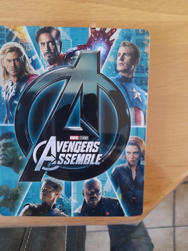 Avengers Assemble Zavvi 4K Exclusive SteelBook Blu-ray, Verzenden, Gebruikt, Science Fiction en Fantasy