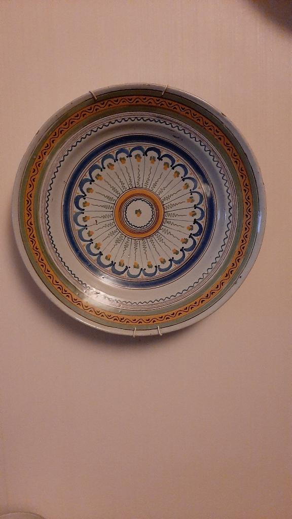 bord keramiek brussel, Antiek en Kunst, Ophalen