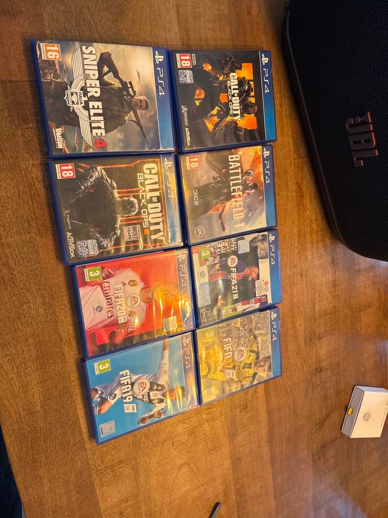 PlayStation 4 spellen collectie (4 shooters en 4 FIFA) -, Ophalen of Verzenden, Zo goed als nieuw, Shooter