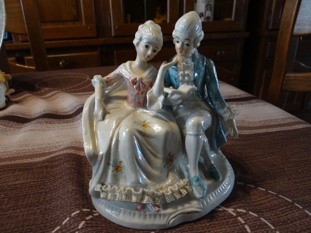 Porseleinen koppel, Verzamelen, Beelden en Beeldjes, Ophalen of Verzenden, Zo goed als nieuw