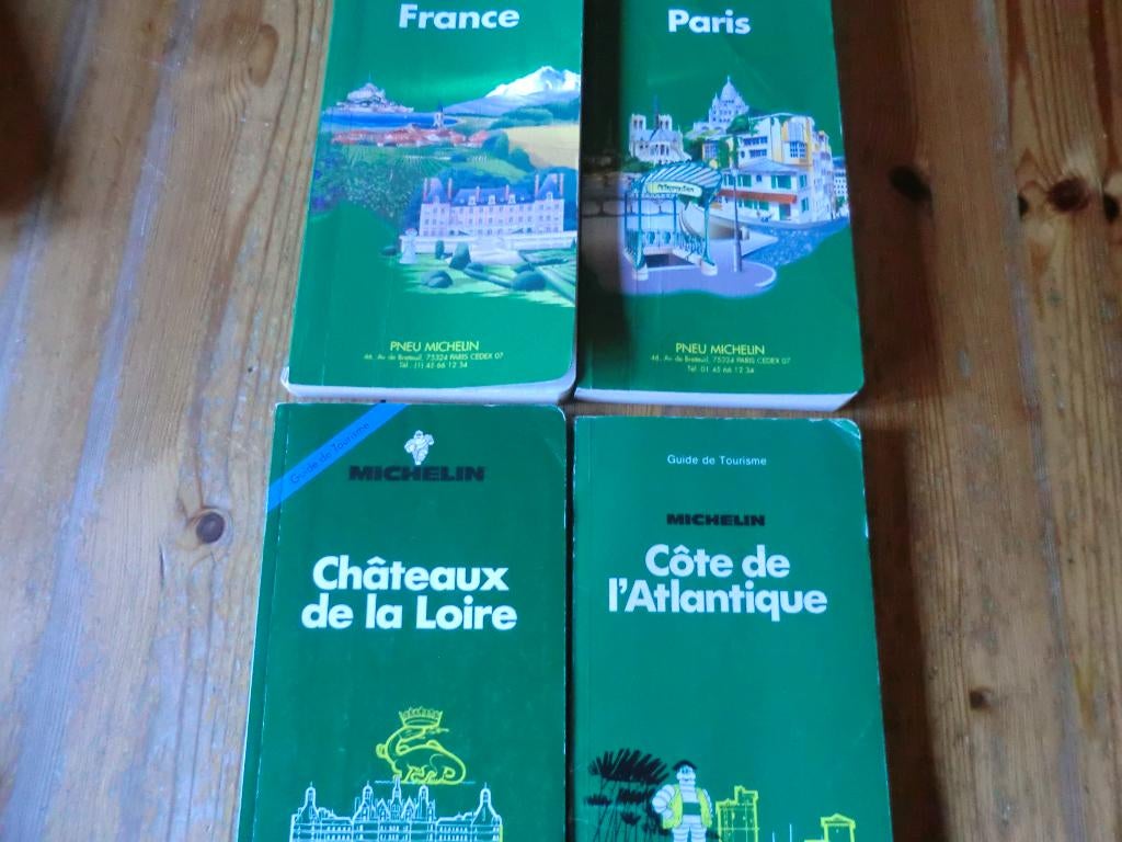 Groene reisgidsen Michelin, Boeken, Ophalen of Verzenden, Gelezen, Reisgids of -boek, Michelin