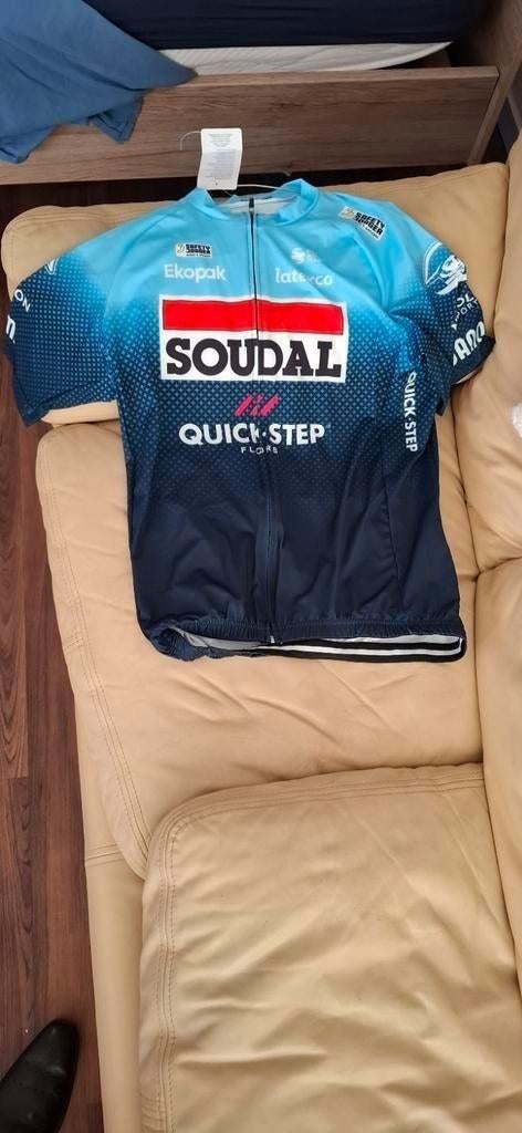 Soudal wieleroutfit Nieuw!!!, Fietsen en Brommers, Fietsaccessoires | Fietskleding, Ophalen, Zo goed als nieuw, L