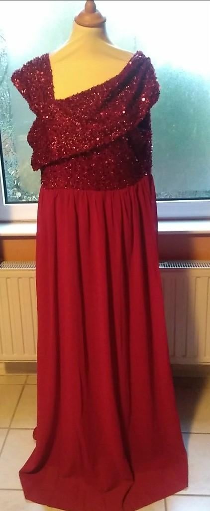 avondkleed met glitter bovenaan NIEUW, Ophalen of Verzenden, Nieuw