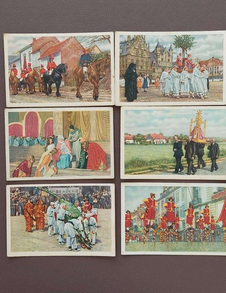 Ancienne Côte d'Or "Folklore Belge" de Chromo. 79 pièces, Collections, Enlèvement ou Envoi, Utilisé