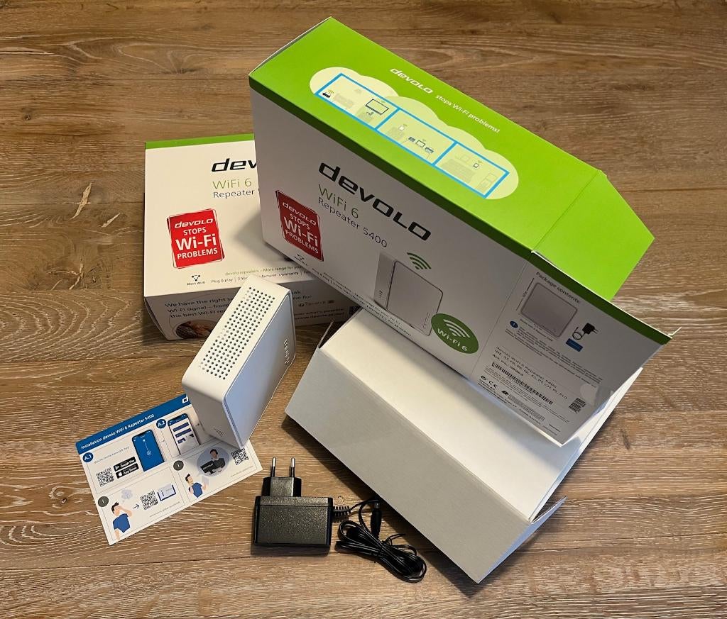 Set van TWEE DEVOLO 5400 WiFi6 repeaters, Enlèvement, Comme neuf, Devolo