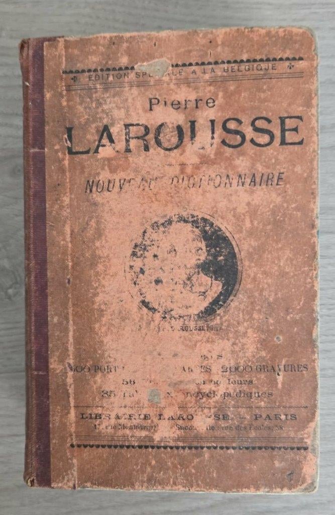 Larousse dictionnaire illustré 1911 édition Belgique, Antiquités & Art, Enlèvement ou Envoi