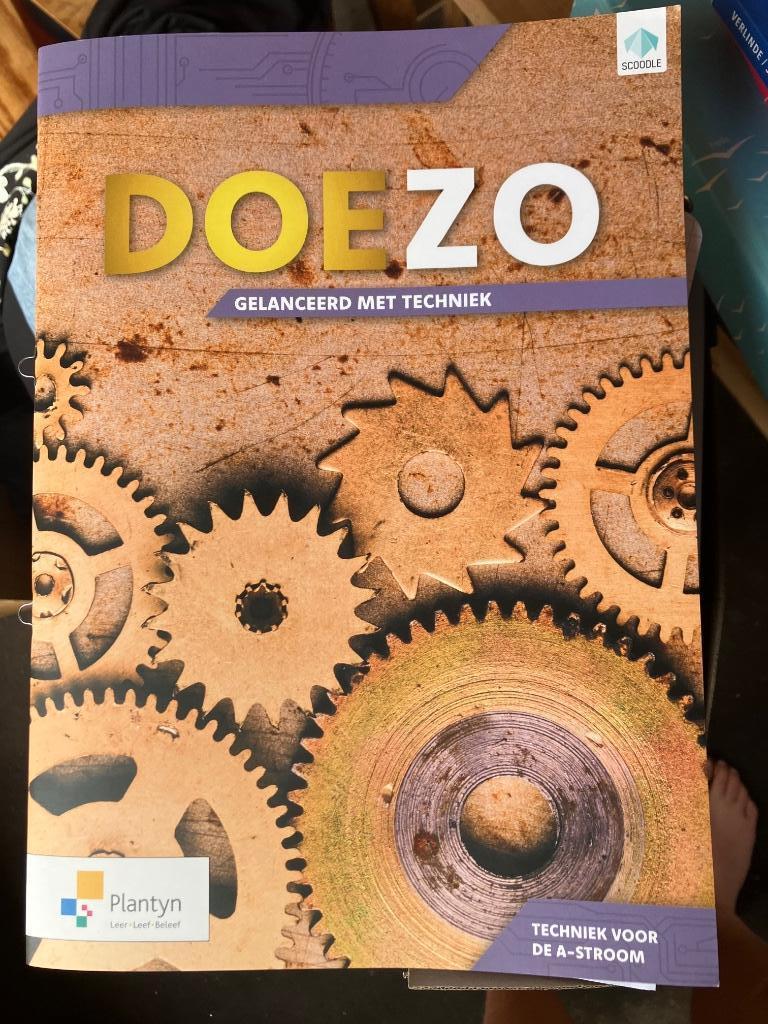 Lwb DOEZO gelanceerd met techniek - Plantyn, incl. Scoodle, Boeken, Overige vakken, ASO, Plantyn, Nieuw
