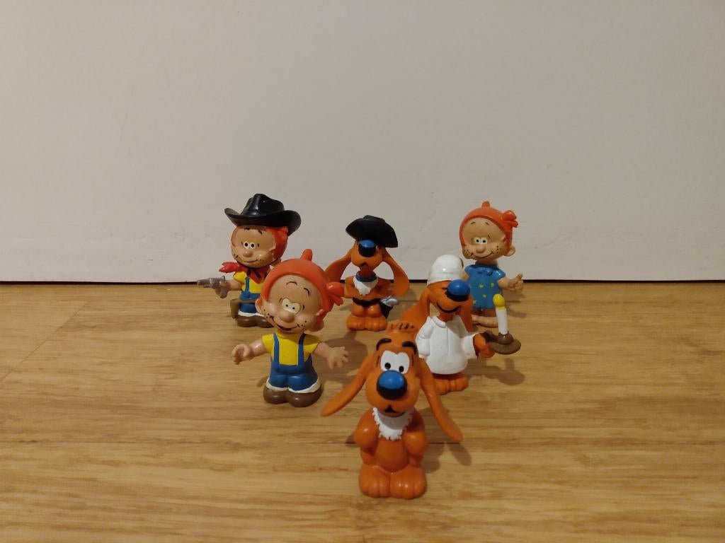 Lot de 6 figurines Boule & Bill - Scleich, Enlèvement