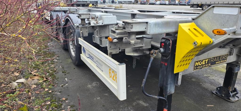 Chassis porte conteneur renders année 2023, Enlèvement