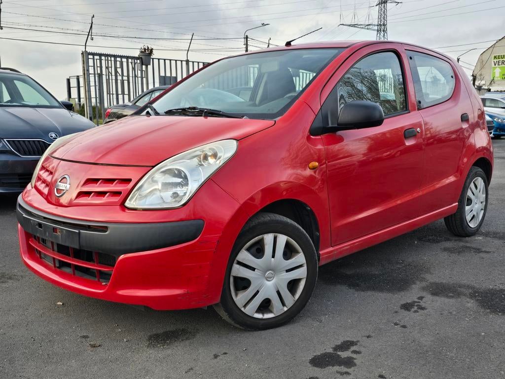 NISSAN PIXO 1000CC BENZINE 06/2010 235000KM VOOR EXPORT, Autos, Rouge, Euro 5, Achat, 50 kW