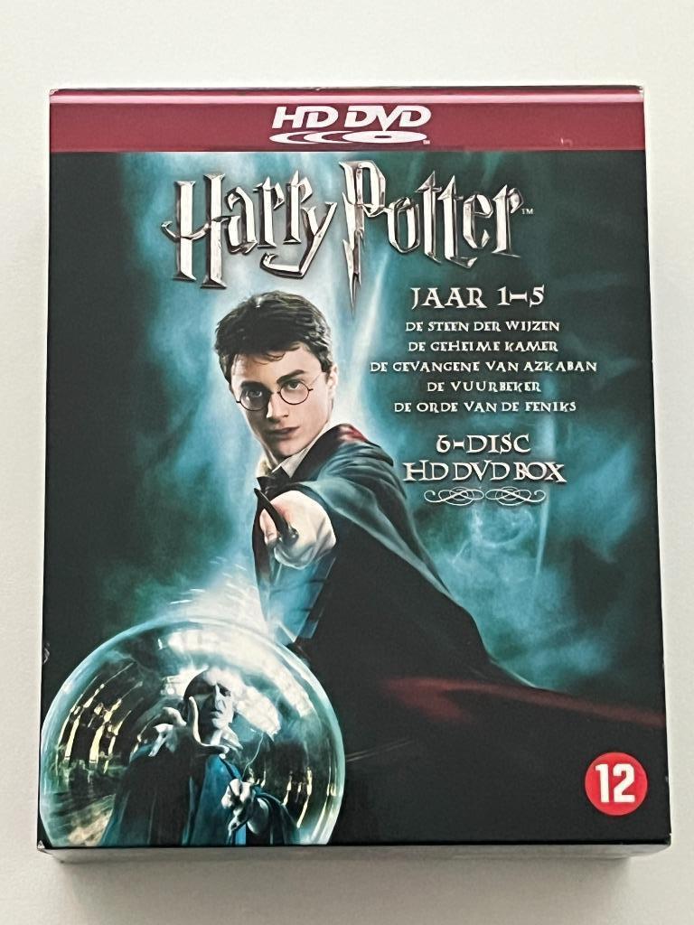 Harry Potter Jaar 1-5 (6-Disc HD DVD Box), CD & DVD, DVD | Aventure, Utilisé, À partir de 12 ans, Enlèvement ou Envoi