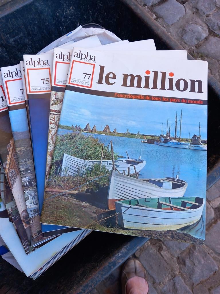 Revue. Le Million. Année 1970.   Neufs, Livres, Enlèvement, Comme neuf