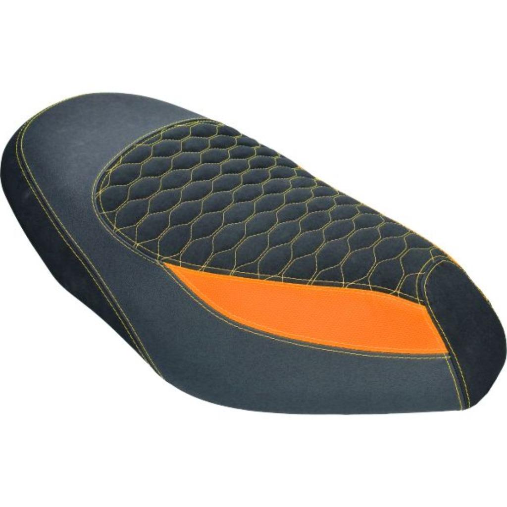 NIEUW Costom Piaggio Zip Zadel Regia GP1 Oranje Fluor, Ophalen of Verzenden, Nieuw, Piaggio Zip