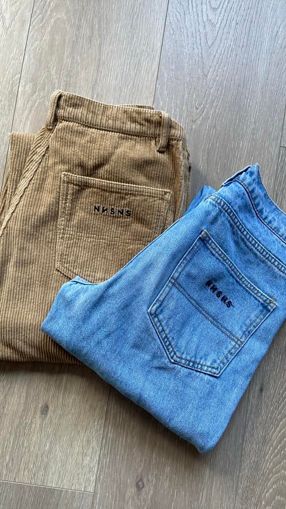 Jeansbroek en velours broek maat 28/30, Ophalen, Zo goed als nieuw, Overige maten