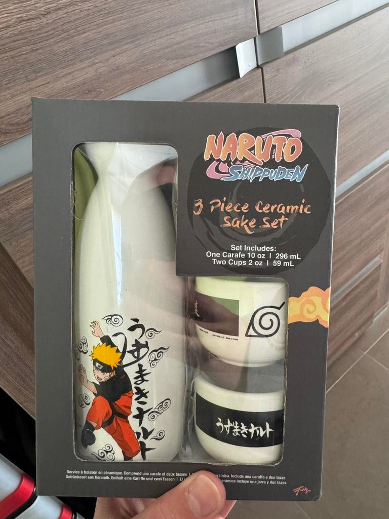 Set à saké Naruto (nouveau), Enlèvement ou Envoi, Neuf, Autres types