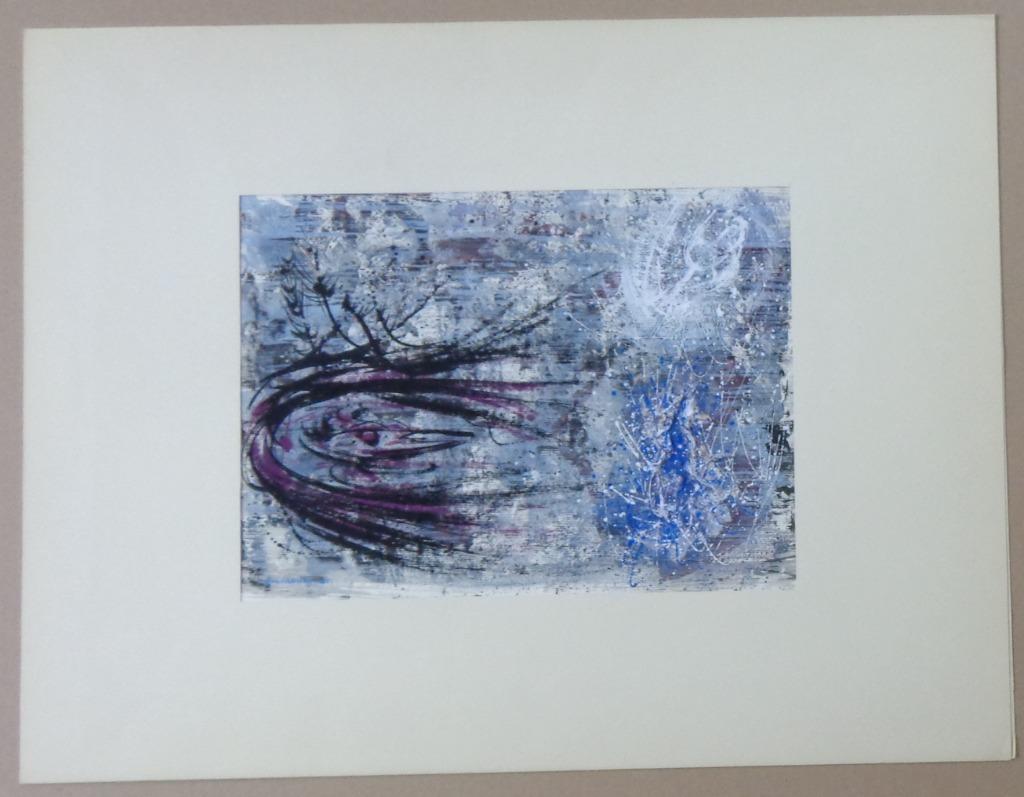 JAN VAERTEN / ABSTRACTIE / ORIGINEEL WERK / 50x65cm / SIG, Ophalen of Verzenden