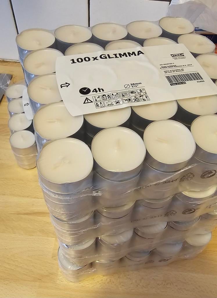 497 bougies à thé, Enlèvement, Comme neuf