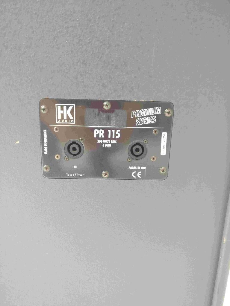Speakers HK PR 115, Audio, Tv en Foto, Luidsprekerboxen, Zo goed als nieuw, 120 watt of meer, Front, Rear of Stereo speakers, Ophalen