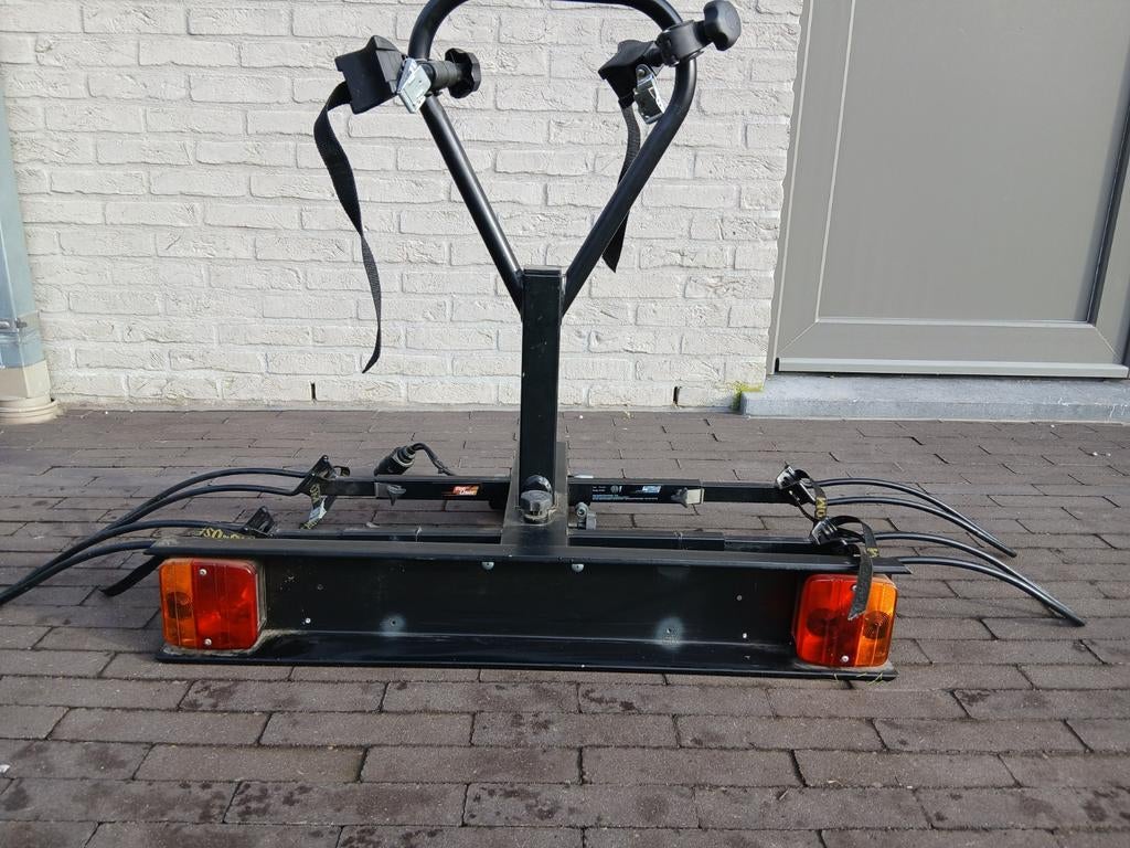 Fietsendrager, Ophalen, 2 fietsen