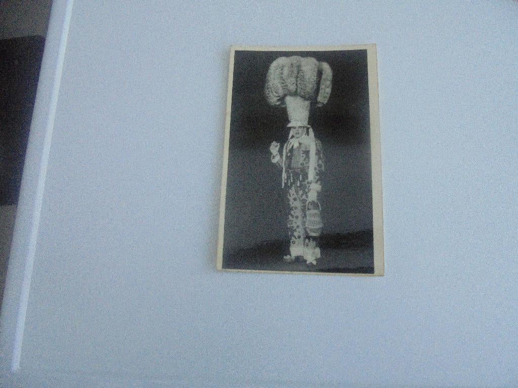 gilles de binche, Enlèvement ou Envoi, 1940 à 1960, Non affranchie, Hainaut