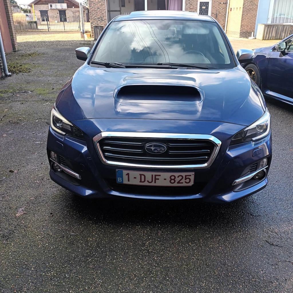 SUBARU LEVORG 1 E EIGENAAR SCHADEVRIJ ALLE OPTIES EYESIGHT, Auto's, Automaat, Zwart, Blauw, Break