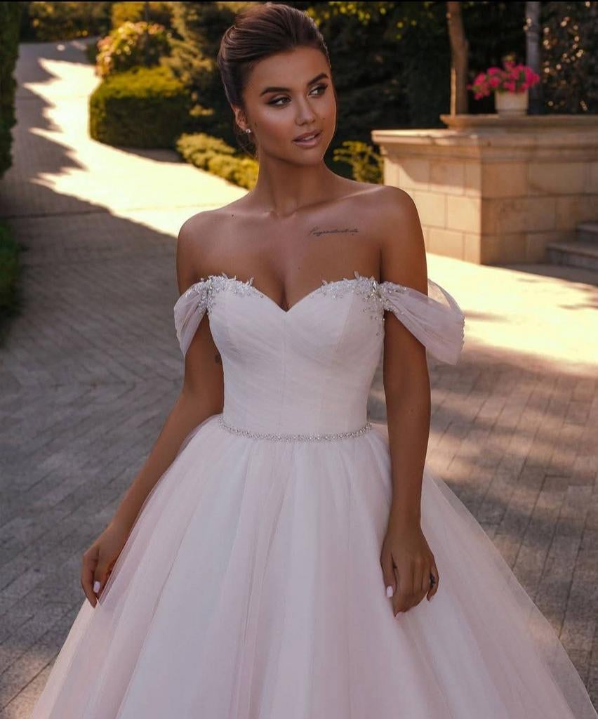 Anna sposa trouwjurk, Kleding | Dames, Ophalen, Roze, Trouwjurk