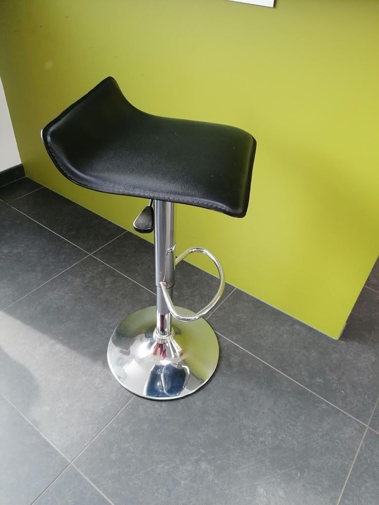 Tabouret de bar réglable, Maison & Meubles, Tabourets de bar, Enlèvement, Utilisé, Avec repose-pieds