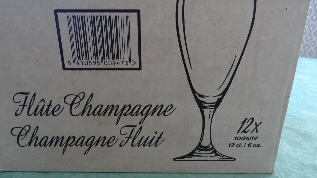 FLÛTE À CHAMPAGNE, Enlèvement, Comme neuf, Autres types