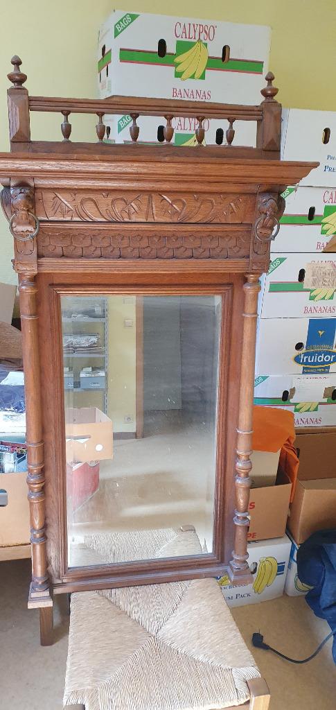 Mirroir tête de lion, Maison & Meubles, Enlèvement ou Envoi, Comme neuf