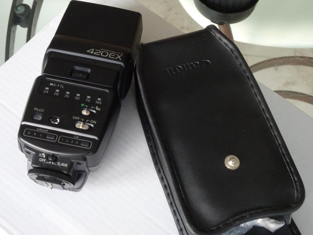 canon 420 EX, Audio, Tv en Foto, Foto | Flitsers, Ophalen, Gebruikt, Canon