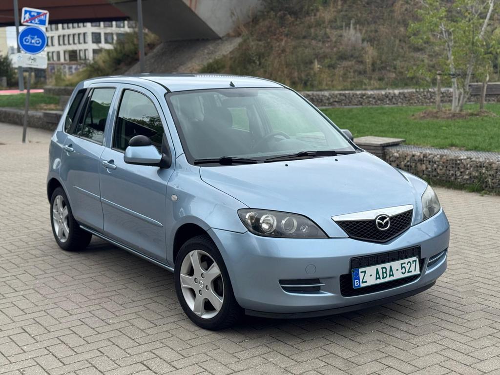 Mazda 2 // Automaat // Benzine // Euro 4, Auto's, Mazda, Automaat, Stof, Blauw, Parkeersensor