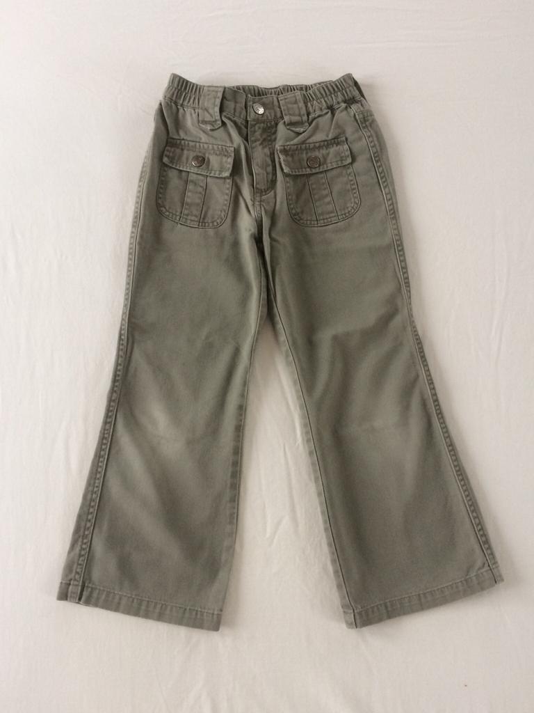 pantalon long Geekay 110 jambes évasées pour fille kaki, Pantalon, Geekay, Enlèvement ou Envoi, Utilisé