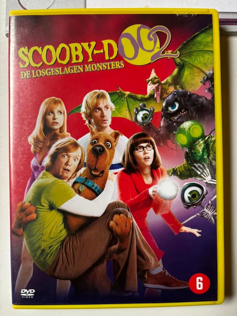 Scooby doo 2 DVD, Ophalen of Verzenden, Zo goed als nieuw