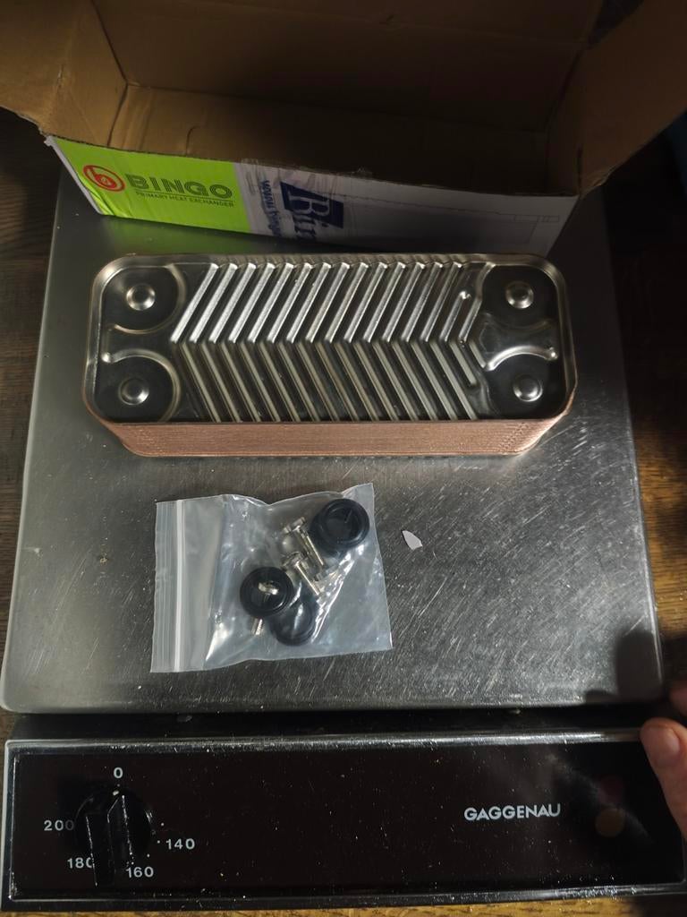 Échangeur a plaques 20 plaques, Enlèvement