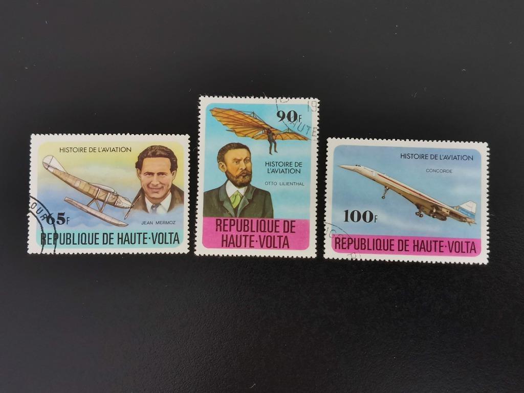 Haute-Volta 1978 - aviation - Concorde, Enlèvement ou Envoi, Autres pays, Affranchi