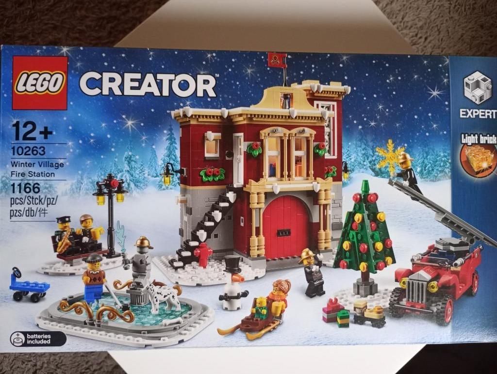 Lego NIEUW 10263 Winter Village Fire Station, Ophalen of Verzenden, Nieuw, Complete set, Lego