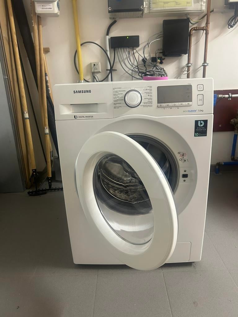 Wasmachine samsung eco Bubble 7 kg, Ophalen, Zo goed als nieuw