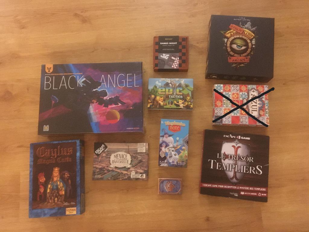 Jeux de société (lot séparable), Ophalen, Gebruikt