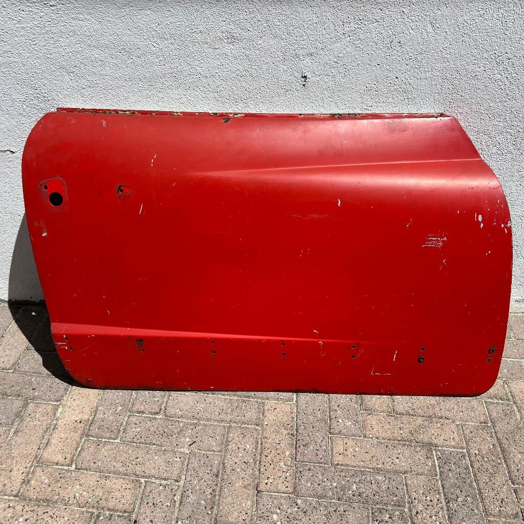 VW Karmann Ghia Type 14 passagiersdeur 61-63 Rock Solid rood, Ophalen of Verzenden, Gebruikt