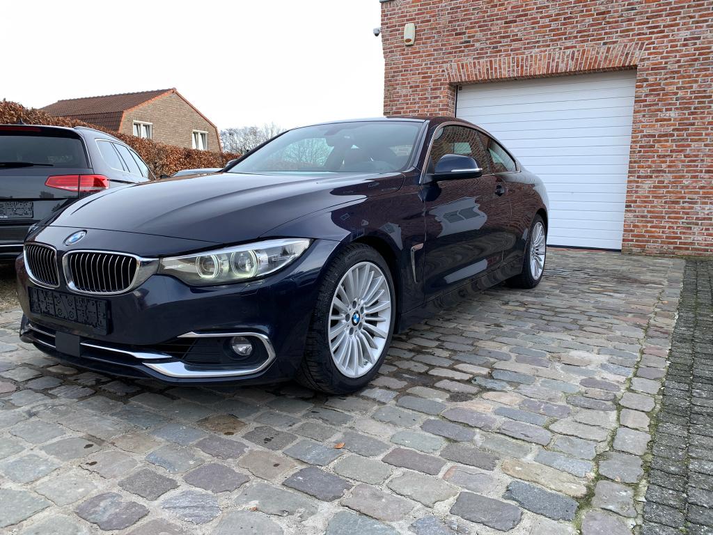 BMW 4 Series 440i, Auto's, Automaat, Euro 6, Blauw, Bruin