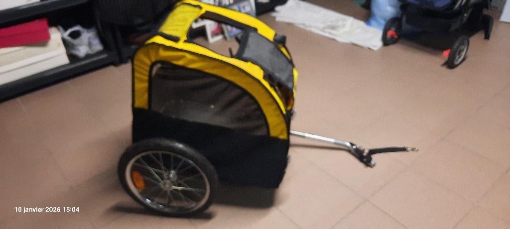 Charette pour vélo, ZOOPLUS, 20 à 40 kg, Comme neuf, Enlèvement