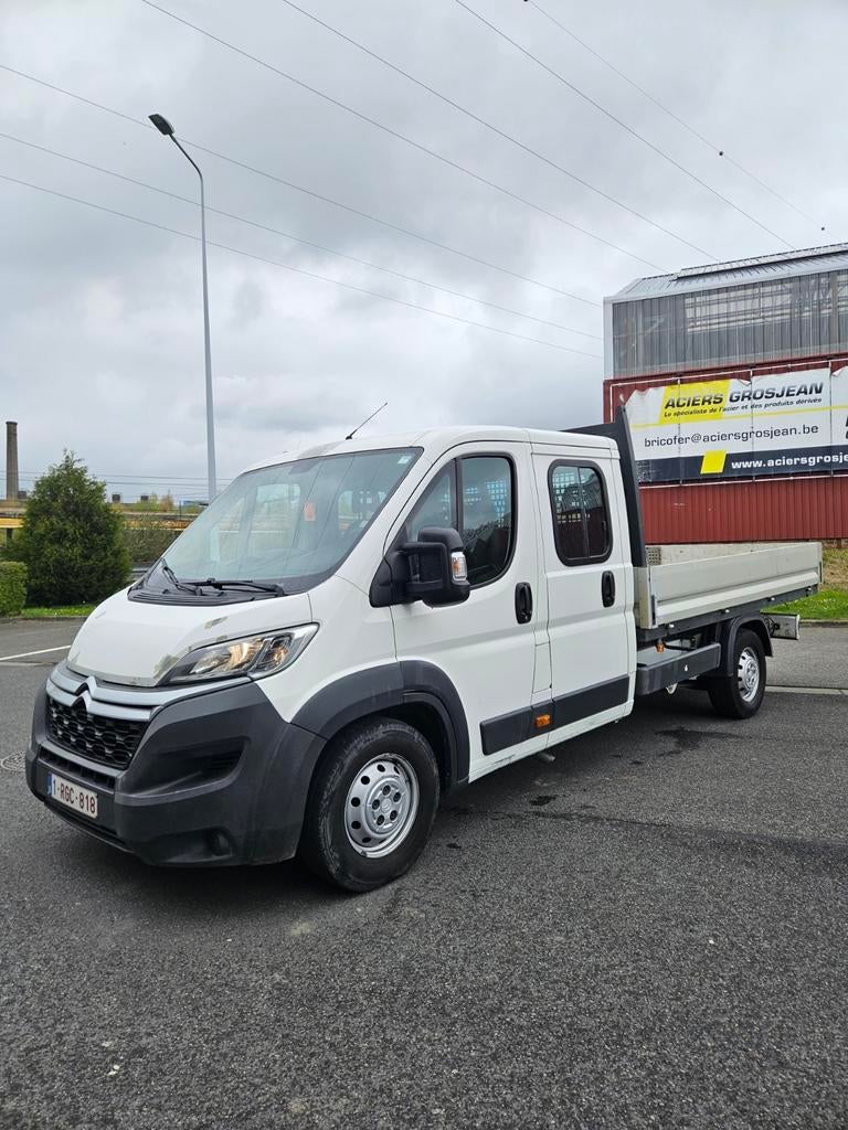 CITROËN JUMPER 114 200 KM, Autos, Boîte manuelle, Entretenue par le concessionnaire, Noir, 120 kW