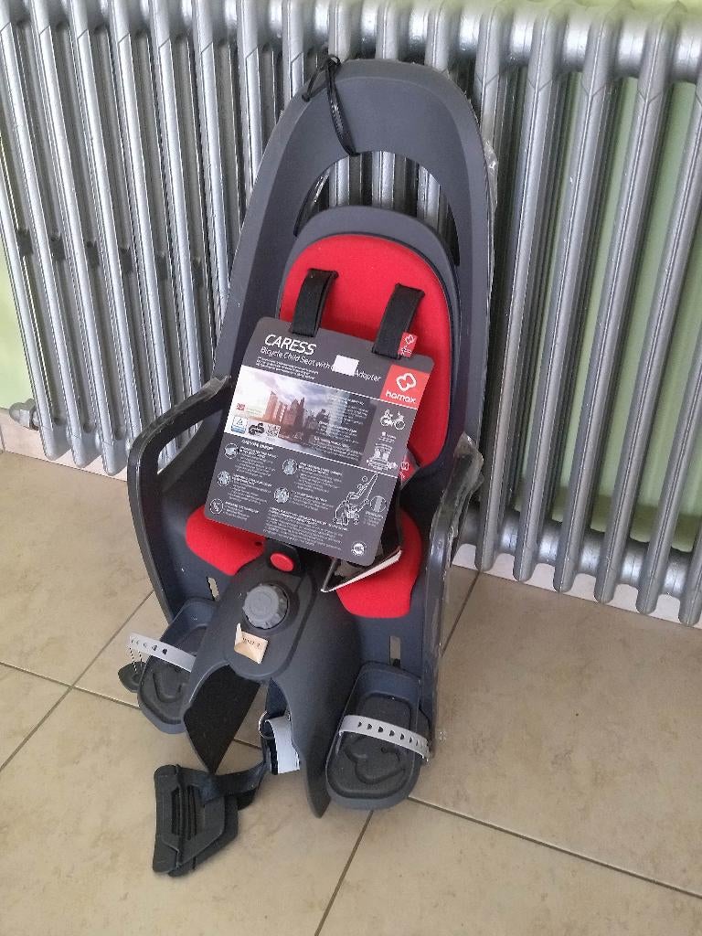 Hamax luxe fietsstoel, Ophalen, Achterzitje, Voetsteuntjes, Nieuw